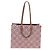 Louis Vuitton Bordeaux Jacquard Canvas Dal 1854 Onthego GM Rosso - vista 5