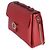 Bolsa de mão média em couro de bezerro vermelho Dollar com logo G entrelaçado da Gucci - vista 3