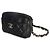 Schwarze gesteppte Lammleder-Gürteltasche mit Fronttasche von Chanel - vista 3