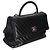 Borsa Coco grande in pelle di vitello invecchiata nera a zigzag di Chanel Nero - vista 4