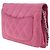 Wallet On Chain Cartera Chanel con cadena en piel de ternera acolchada Rosa - vista 4