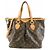 Louis Vuitton Monogram Palermo PM Handtasche Braun