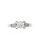 Anello Ballerina in Platino e Diamanti di Cartier - vista 2