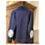Vicomte Arthur Wollpullover Marineblau - Ansicht 2