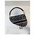 Christian Dior Saddle Chain Pouch Jacquard Obliquo Blu - vista 7