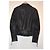 Zara Perfecto Lederjacke Schwarz - Ansicht 2