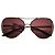 Bulgari Gafas de sol BVLGARI Aviator Doradas con Lentes Rosas Dorado