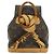 Louis Vuitton Monogram Mini Montsouris Rucksack Braun - Ansicht 2