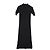 Eric Bompard Schwarzes Kaschmirkleid