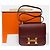 Hermès Borsa HERMES Constance in Pelle Rossa - 103287 Rosso - vista 2