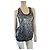 Top Bcbg Max Azria in cotone blu navy con paillettes