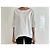 Autre Marque Top asimétrico blanco de algodón y lycra Etxart Panno talla 38 - vista 11