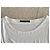 Autre Marque Top asimétrico blanco de algodón y lycra Etxart Panno talla 38 - vista 6
