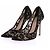 Gianvito Rossi Schwarze Spitzen-Pumps