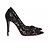 Gianvito Rossi Schwarze Spitzen-Pumps - Ansicht 2