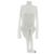 Autre Marque Vestido curto branco com nó e mangas longas KAIIA