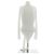 Autre Marque Vestido curto branco com nó e mangas longas KAIIA - vista 2
