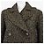 Timeless Abrigo de tweed metálico CHANEL Metiers d’Art Paris Egypte Negro Dorado - vista 2
