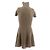 Magda Butrym Beige Kurzkleid aus Kaschmir mit Rollkragen - Ansicht 2