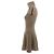 Magda Butrym Beige Kurzkleid aus Kaschmir mit Rollkragen - Ansicht 4