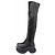 Marni Botas de cuña negras Negro - vista 3