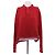 Polo Ralph Lauren Polo-Pullover aus rotem, gedrehtem Strick aus Wolle und Kaschmir