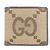 Billetera bifold de lona GG Jumbo de Gucci Castaño
