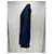 Giacca lunga Sandro blu navy in cotone - vista 4