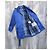 Impermeabile Burberry in cotone blu uomo - vista 2