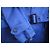 Impermeabile Burberry in cotone blu uomo - vista 5