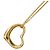 Collana Open Heart in Oro Giallo 18K di Tiffany & Co.