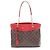 Borsa Tote Pallas di Louis Vuitton Marrone Rosso Monogramma