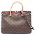 Borsa Pallas Louis Vuitton Marrone Bordò