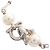 Bracelet Gancini Charm Salvatore Ferragamo Argenté - vue 2