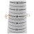 Bracelet Gancini Charm Salvatore Ferragamo Argenté - vue 6