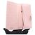 Billetera larga bifold de cuero Saffiano con logo triangular de Prada Rosa - vista 3