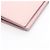 Billetera larga bifold de cuero Saffiano con logo triangular de Prada Rosa - vista 8