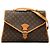 Borsa Beverly MM in monogramma marrone Louis Vuitton