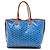 Goyard Blu Goyardine Reversibile Pertuis PM