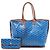 Goyard Blu Goyardine Reversibile Pertuis PM - vista 8
