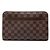 Pochette Saint Louis Damier Ebene Marrone Louis Vuitton