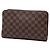 Pochette Saint Louis Damier Ebene Marrone Louis Vuitton - vista 2