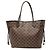 Louis Vuitton Borsa Neverfull MM Damier Ebene Marrone