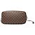 Louis Vuitton Borsa Neverfull MM Damier Ebene Marrone - vista 3