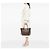 Louis Vuitton Borsa Neverfull MM Damier Ebene Marrone - vista 8