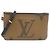 Borsa a Spalla Pochette Double Zip Monogramma Gigante Louis Vuitton Marrone