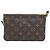 Borsa a Spalla Pochette Double Zip Monogramma Gigante Louis Vuitton Marrone - vista 2