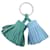 Ring Chaveiro Hermès Carmen Unodos Prata Azul claro  - vista 1