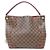 Borsa a spalla Hobo Damier Kaisa di Louis Vuitton Fuschia Damier ebene