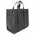 Fendi FF Jacquard Tote Bag Braun Schwarz - Ansicht 2